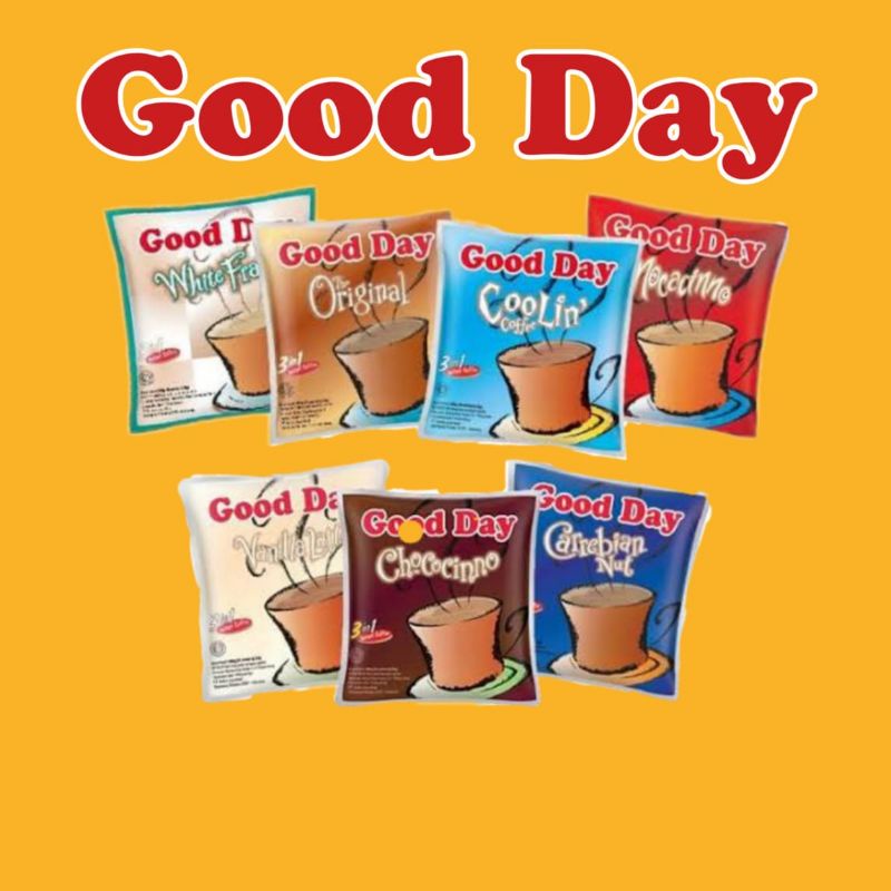 Kopi Good Day 1 Pack isi 50 sachet