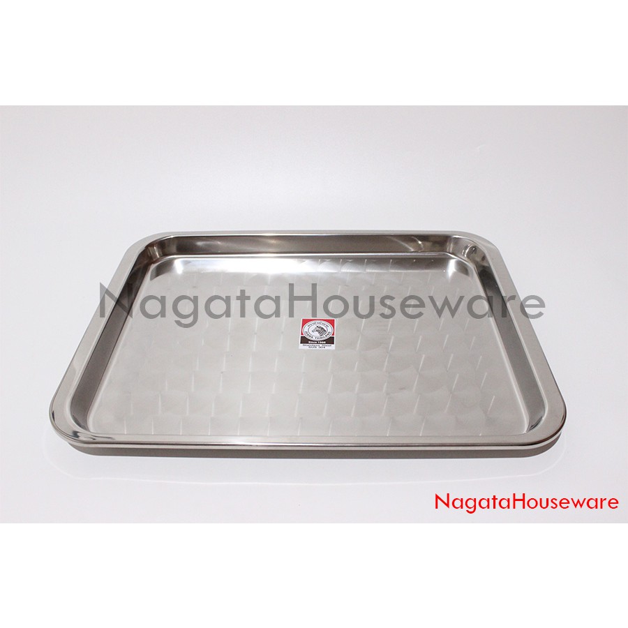 Nampan Stainless Steel / Nampan Zebra / Nampan Persegi Regtanguler Tray Zebra 130046