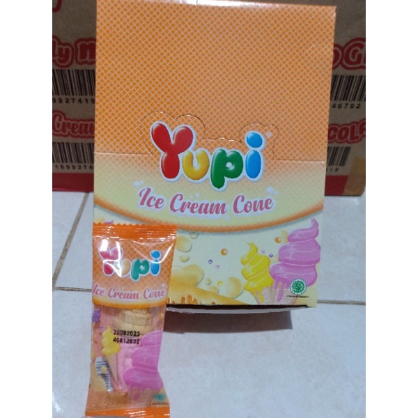 

Permen yupi bentuk ice cream 1pak (isi 24)