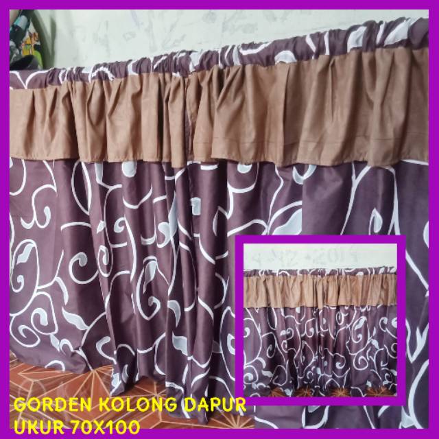 GORDEN KOLONG DAPUR TRALIS COKLAT