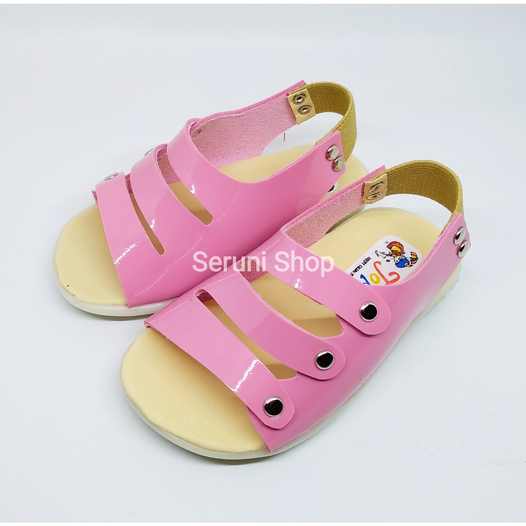 Grisea Sandal Anak Balita / Sandal Baby Girl Lucu Gesper 3 Usia 1-3 Tahun Warna Pink | Shopee ...