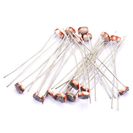 20Pcs Resistor Sensor Photosensitive 5528 Ukuran 5MM