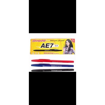

Bolpoin Standart AE7 merah/hitam/biru