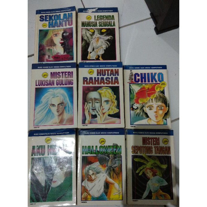 Komik Serial Misteri Pengarang Chie Watari