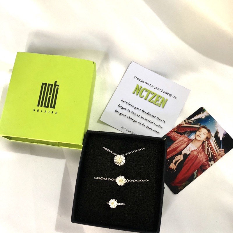 SUNFLOWER HAECHAN NCT BRACELET / NECKLACE / RING
