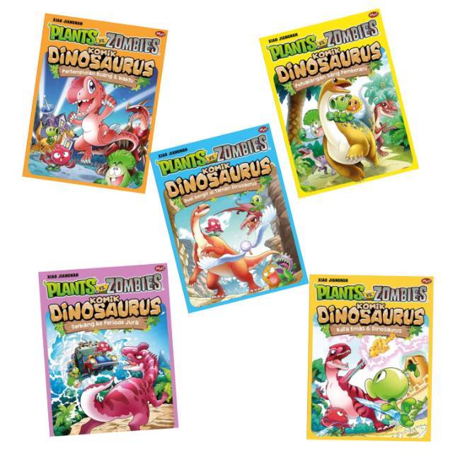 Jual Buku Plants Vs Zombies Komik Dinosaurus Indonesia|Shopee Indonesia