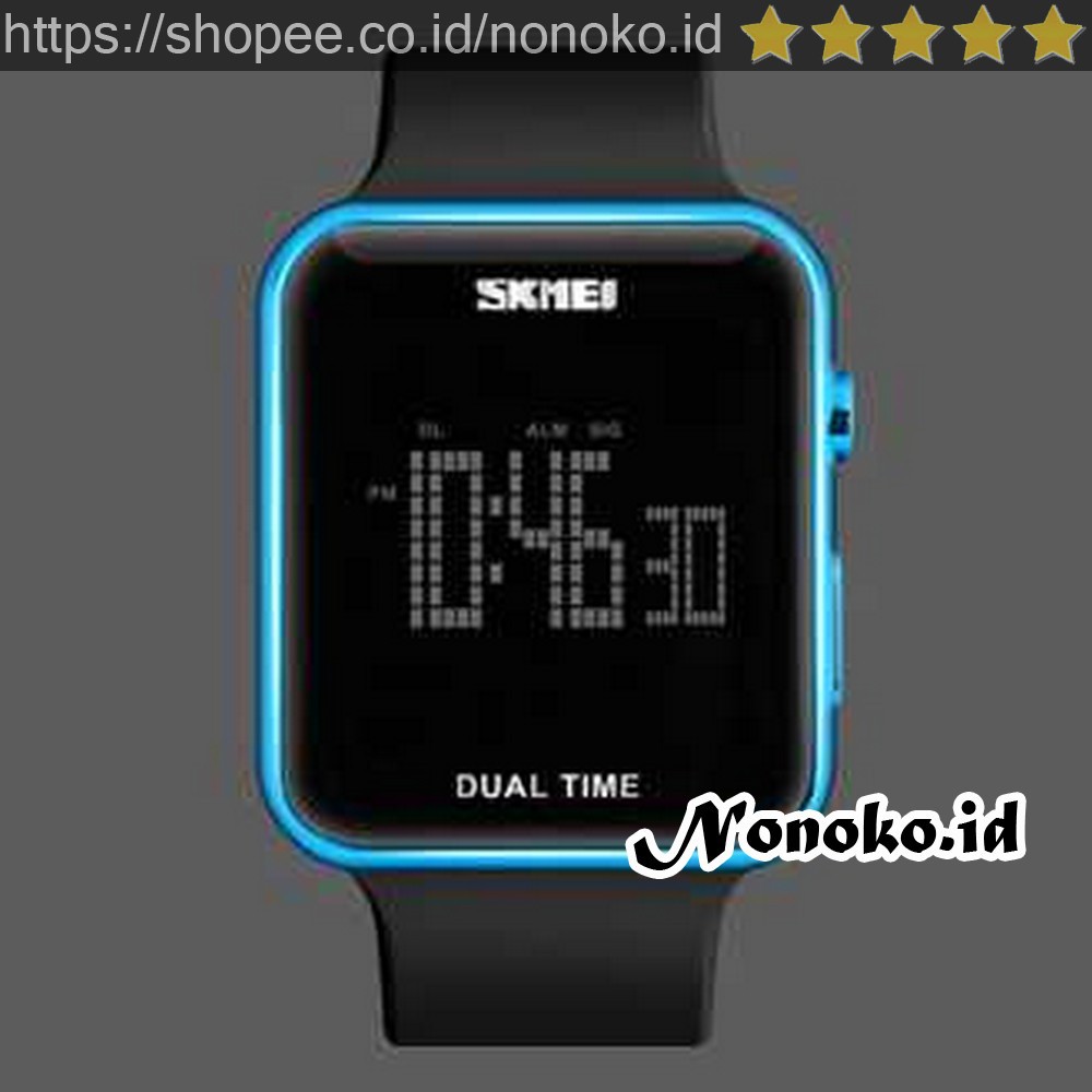 (Murah) Jam Tangan Digital Pria SKMEI  - 1271 Biru