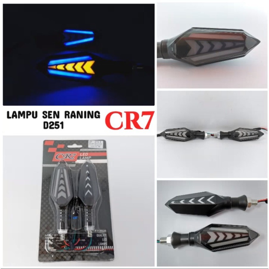 Lampu Sein Motor 2 sisi LED Running Sen LED Running 2 sisi Lampu Motor-1