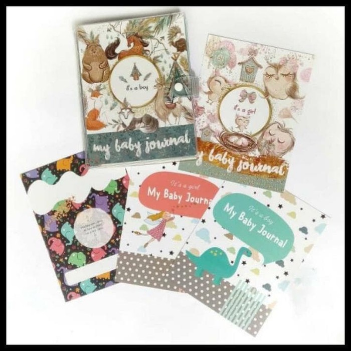 

nn My Baby Journal Jurnal Diary Diari - Buku Jurnal Bayi (Gratis 5 Cover)