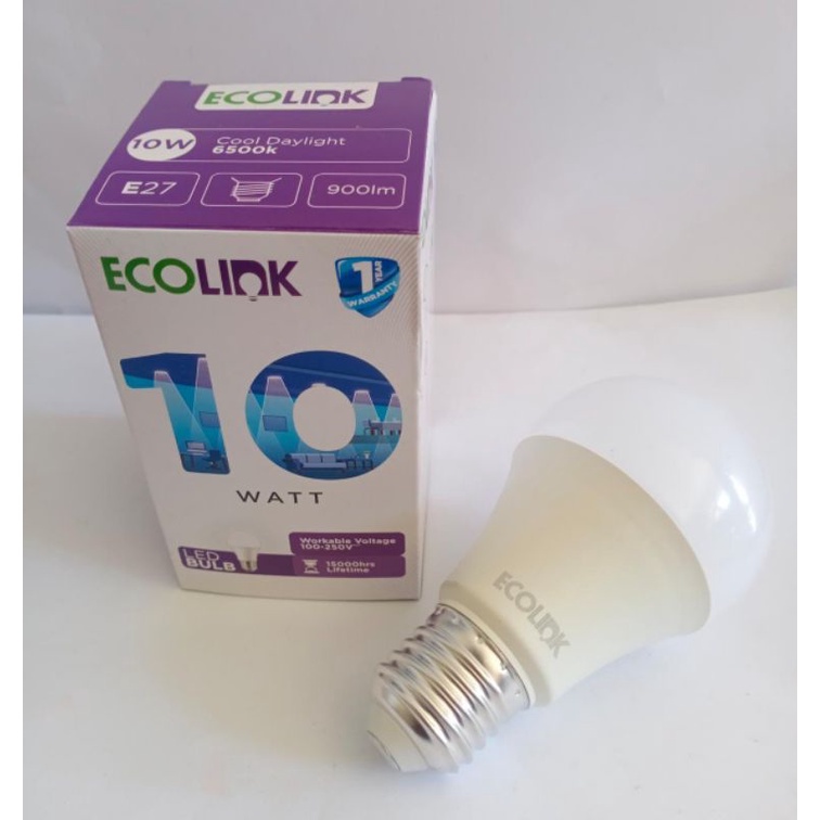 Jual Lampu LED Ecolink 10 Watt Putih