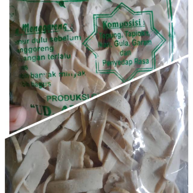 

Krupuk ikan kepang super madura