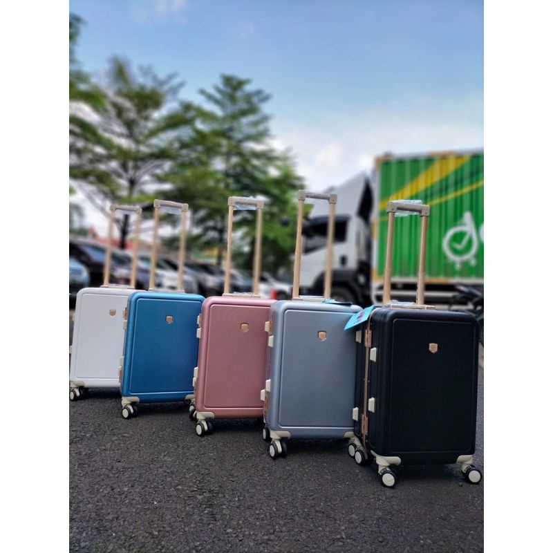 Original Koper Parkson UK. 20 inchi Bahan Polycarbonate / Koper ukuran Kabin Pesawat / Koper Parkson