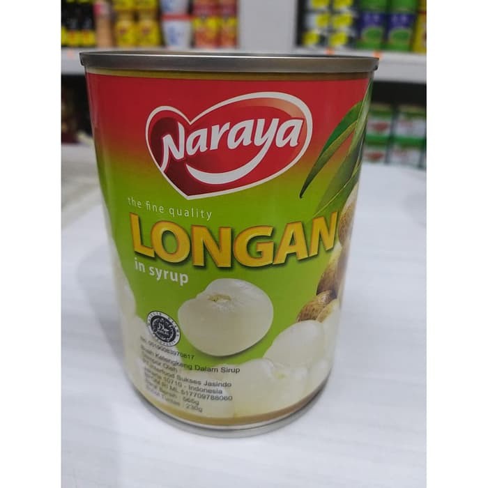 

NARAYA LONGAN IN SYRUP / BUAH KELENGKENG DALAM SIRUP 565 GRAM