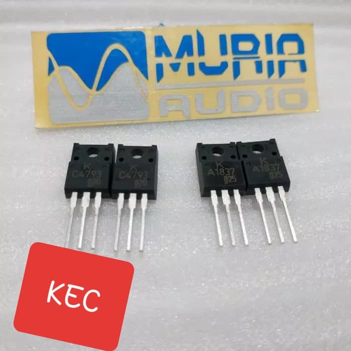 TRANSISTOR A1837 C4793 / A 1837 C 4793 original KEC