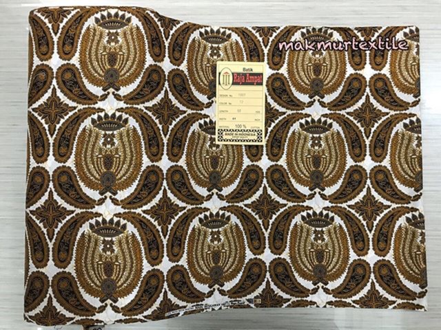 Kain batik katun Raja Ampat Madu Bengawan 1007 / batik Raja Ampat