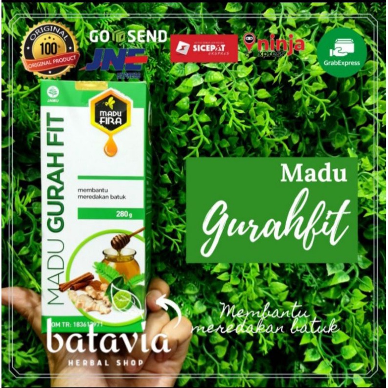 

Madu Gurah Fit Herbal Batuk Asma Radang Tenggorokan 100 % Otiginal