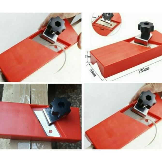 

:=:=:=:=] Alat Potong Tepian Finishing Manual Trimmer Cutter Edging Vynil PVC