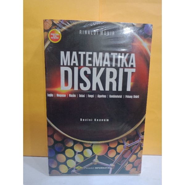 Jual Buku Matematika Diskrit Revisi Ke 6 Rinaldi Munir Indonesia Shopee Indonesia