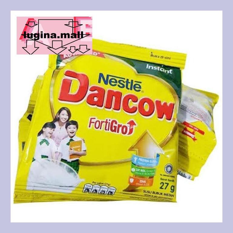 

Lugeypsum Nestle Dancow Fortigro Instant (1 Renceng Isi 10 Sachet)Grosir S30Luu
