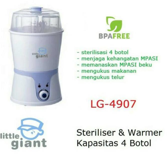Little Giant LG 4904 Sterilizer - Mensterilkan Botol dan Dot Bayi dengan Uap Panas