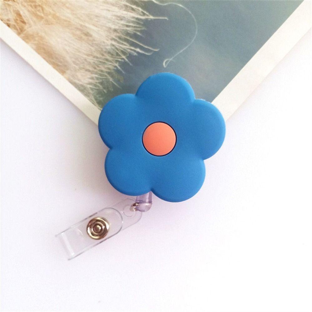 Quinton Retractable Badge Reel Kantor Sekolah Perlengkapan Dada Kartu Kunci Lanyard Elegan Kerja Klip Kartu Nama Card Holder