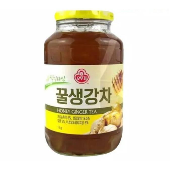 

[ COD ] Korea Honey Ginger Tea Teh Jahe Madu Korean Drink 1kg STOK TERBATAS Kode 1402
