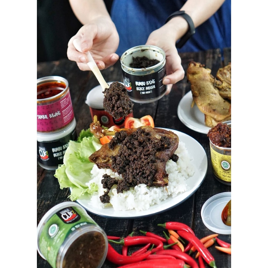 

Sambal Cuk - Bumbu Ireng Bebek Madura Ready To Eat