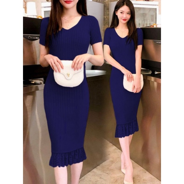 MDLV ~ DRESS RAJUT DUYUNG // DRESS PANJANG RAJUT CEWEK // FASHION WANITA