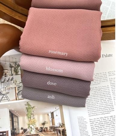 ZARA SQUARE / HIJAB SEGIEMPAT ZIGZAG