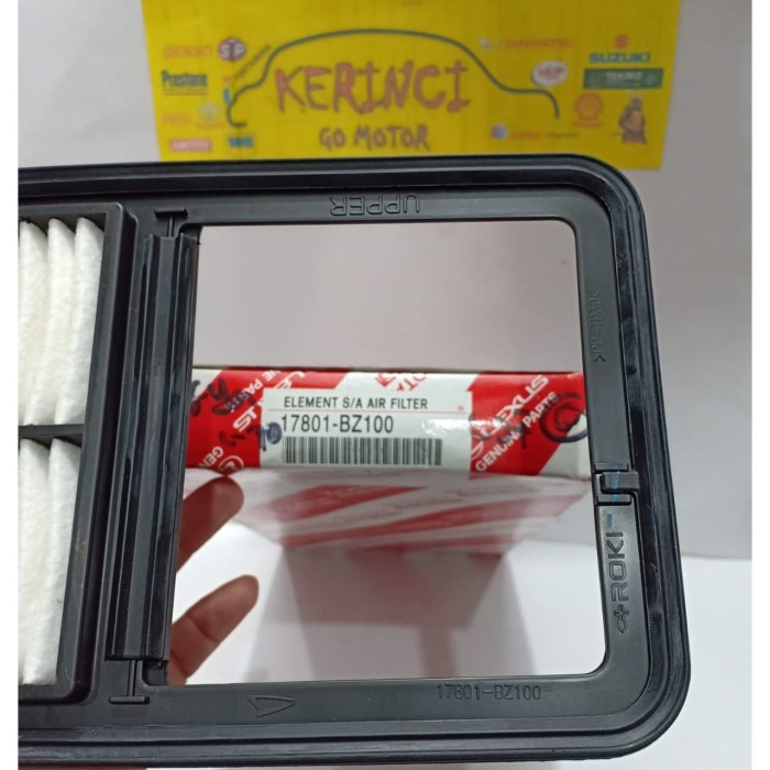 FILTER UDARA TOYOTA AGYA GENUINE 17801-BZ100 ASLI TOYOTA