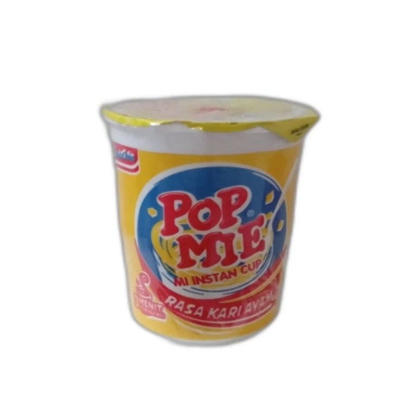 

Pop mie gelas 75gr rasa kari ayam