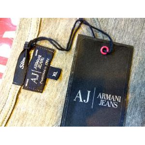 Promo kaos armani jeans bodyfit import grade permium Murah