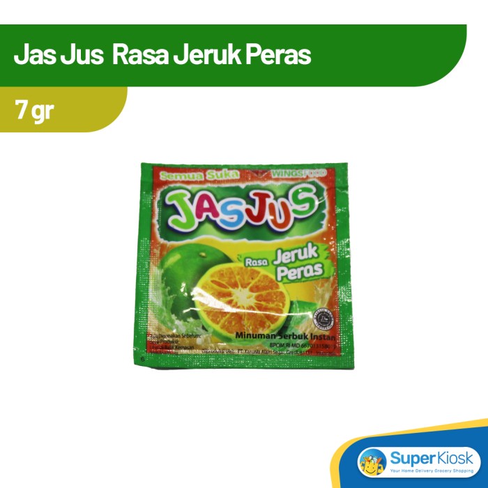 

Jas Jus Rasa Jeruk Peras Sachet 7gr