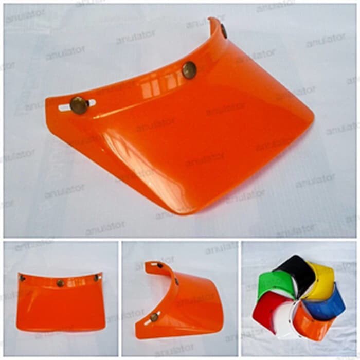 Pet Cross Helm Retro duck trail Jadul JPN ARC CARGLOSS ZEUS