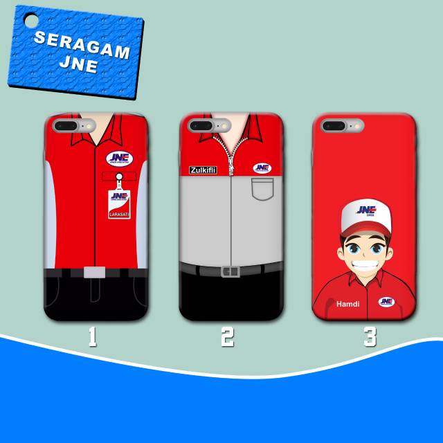 Case new seragam jne oppo,vivo,xiaomi,samsung,iphone,asus,alltype