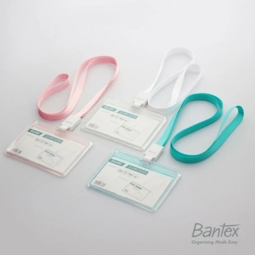 

Card Holder Bantex 8867 Name Tag Transparant Landscape Tali Semua Warna- SHSNP