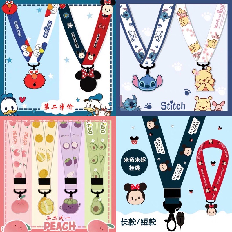 [ New ] tali hp gantungan hp panjang  akrilik Lanyard tali hp serbaguna aksesoris hp