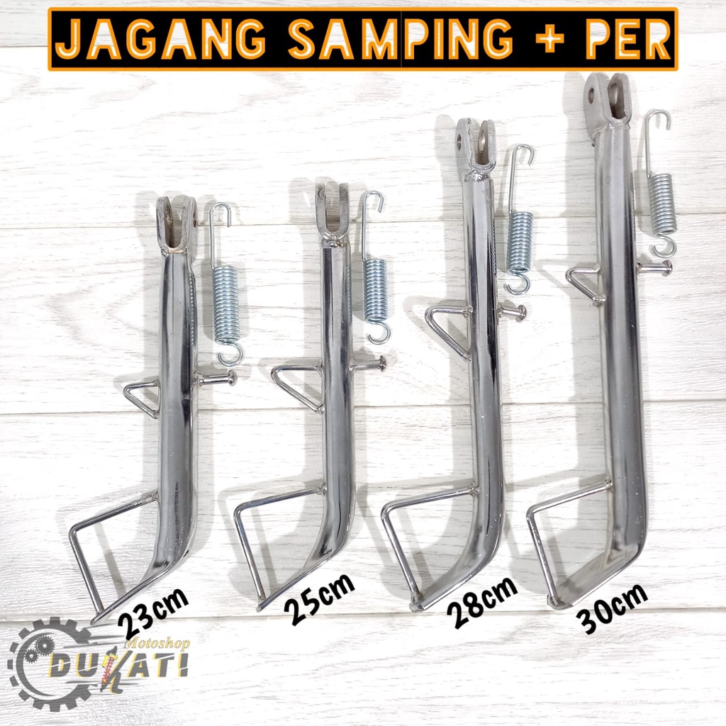 JAGANG SAMPING STANDART MOTOR BEAT MIO RX king Cb Gl Tiger NINJA Vario Universal UKURAN 22 25 28 30