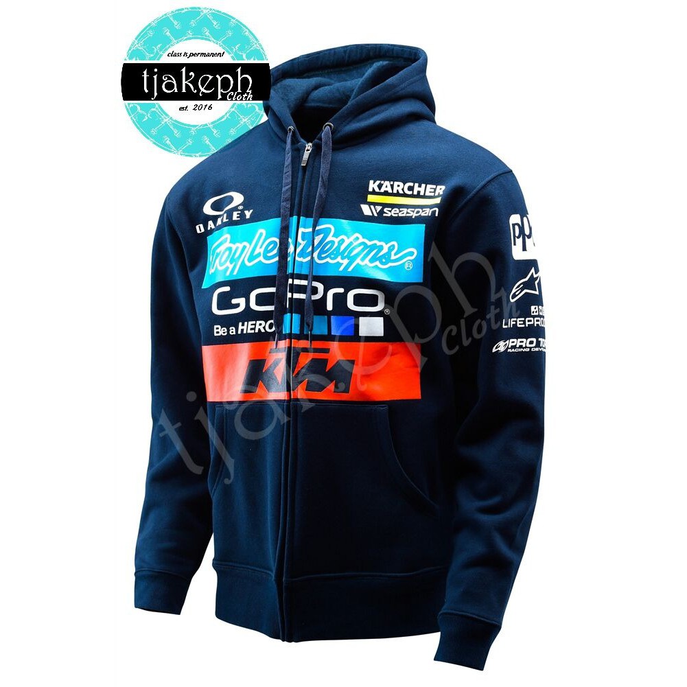 JUAL jaket hoodie zipper GOPRO - KTM MURAH TERBARU KERENsize S M L XXL XXXL LIMITED