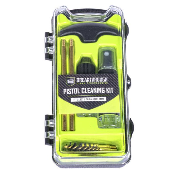 Breakthrough BCT Vision Series Pistol Cleaning Kit .357 Cal/.38 Cal/9mm