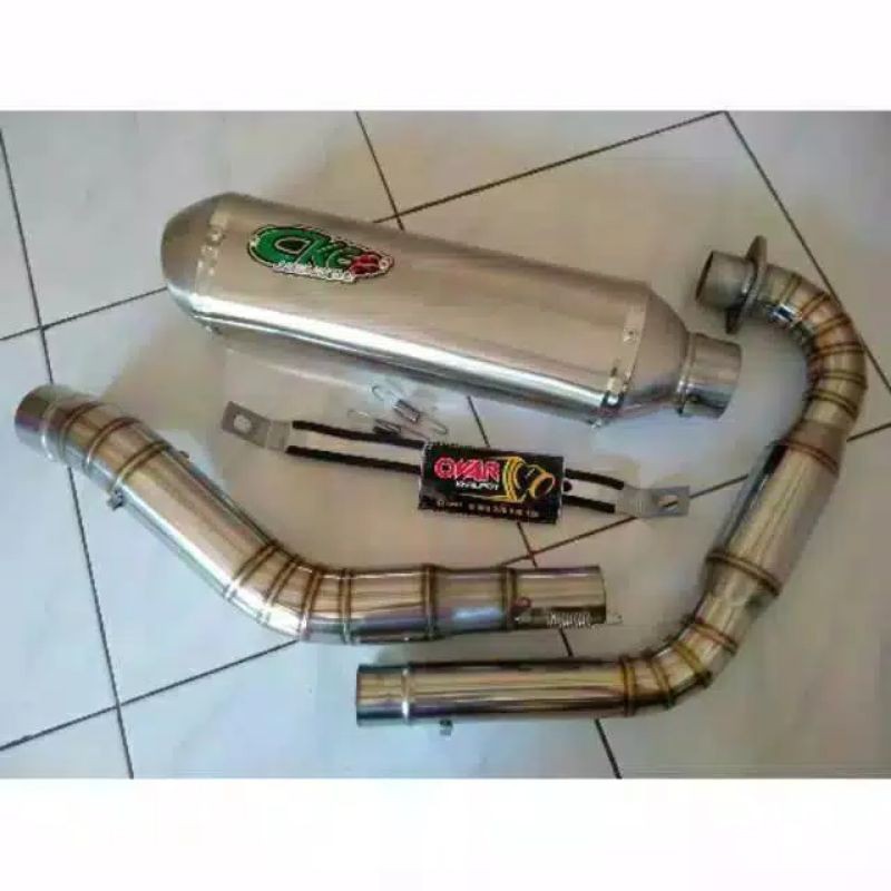knalpot ckc leher boom Tiger Megapro cb