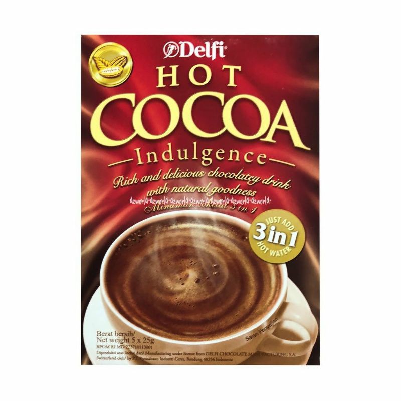 

TERMURAH Delfi Hot Cocoa isi 5 pcs