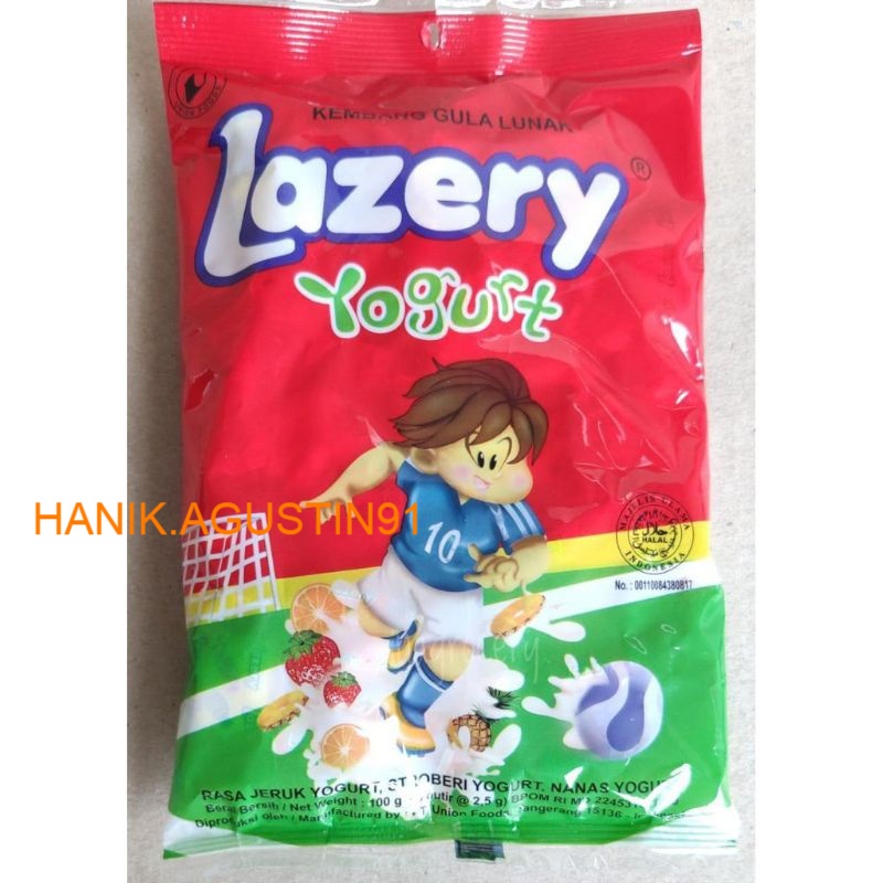 

Permen Lazery Yogurt Rasa Aneka Buah 100Gr isi 40 pcs Halal