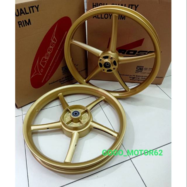 Pelak Pelek Velg Racing V Rossi RC Sanca Yamaha Jupiter MX Lama VegaZR Jupiter Z New Z1 Termurah