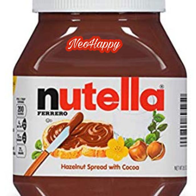 

Nutella spread hazelnut 1 kg exp panjang