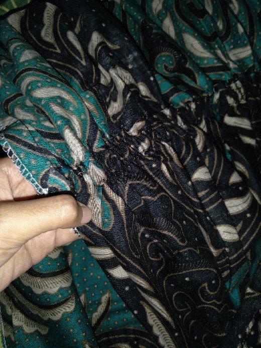 Gamis Batik (cod) Manggar Gamis Batik Pesta Model Terbaru