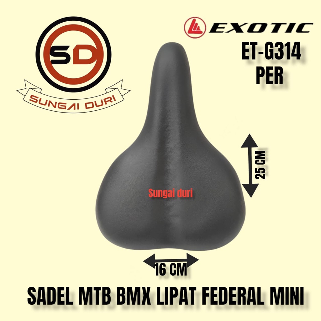 Sadel mtb per empuk Exotic 314