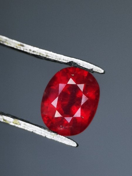 Natural RUBY PIGEON Blood Plus MEMo Acc Gems lab