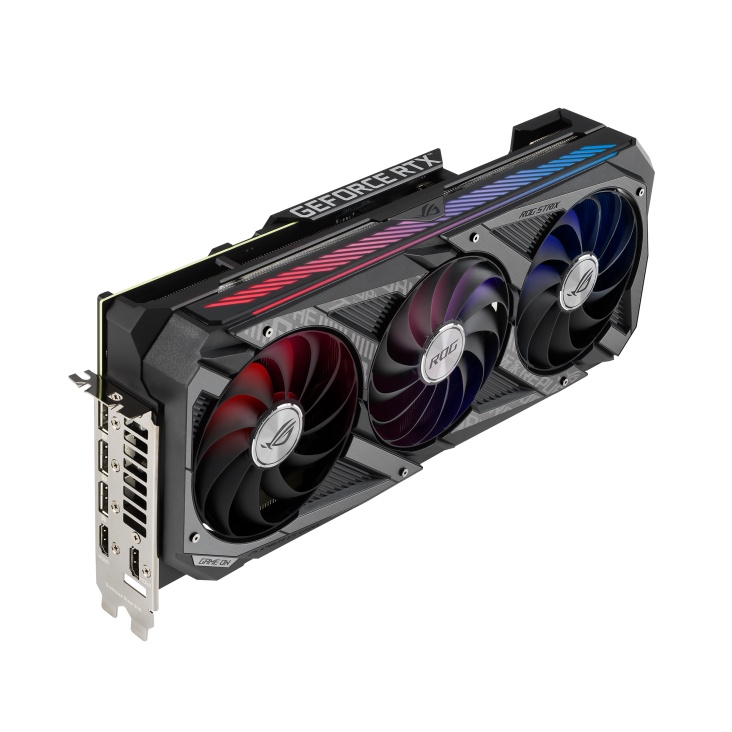 VGA ASUS RTX 3070 Ti ROG STRIX OC 8GB DDR6X - Nvidia GeForce 3070Ti