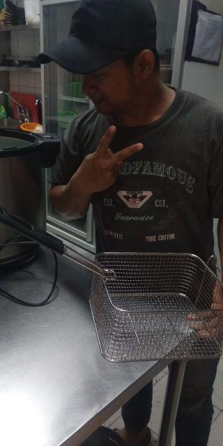 Deep Fryer Penggoreng Tirisan Minyak Saringan Aksesoris